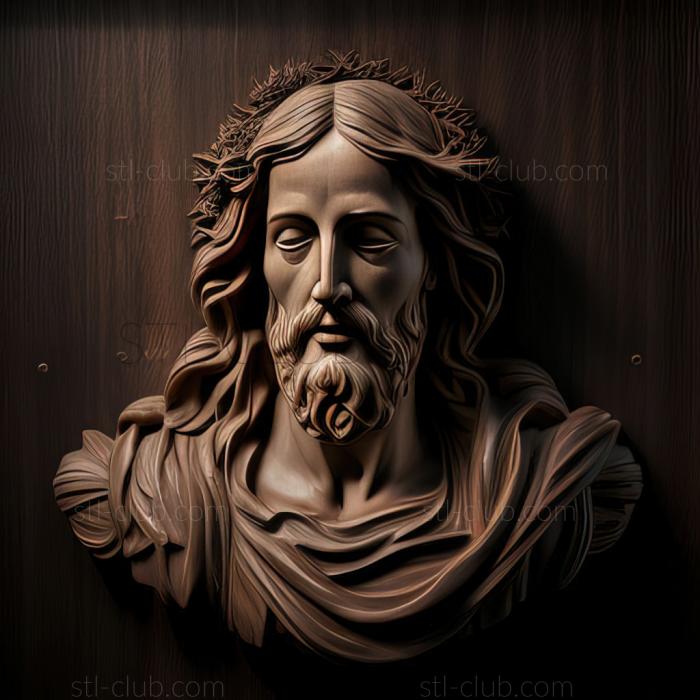 3D model st jesus (STL)